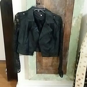 Size Small Jacket with Lace Sleeves! By Ashley
